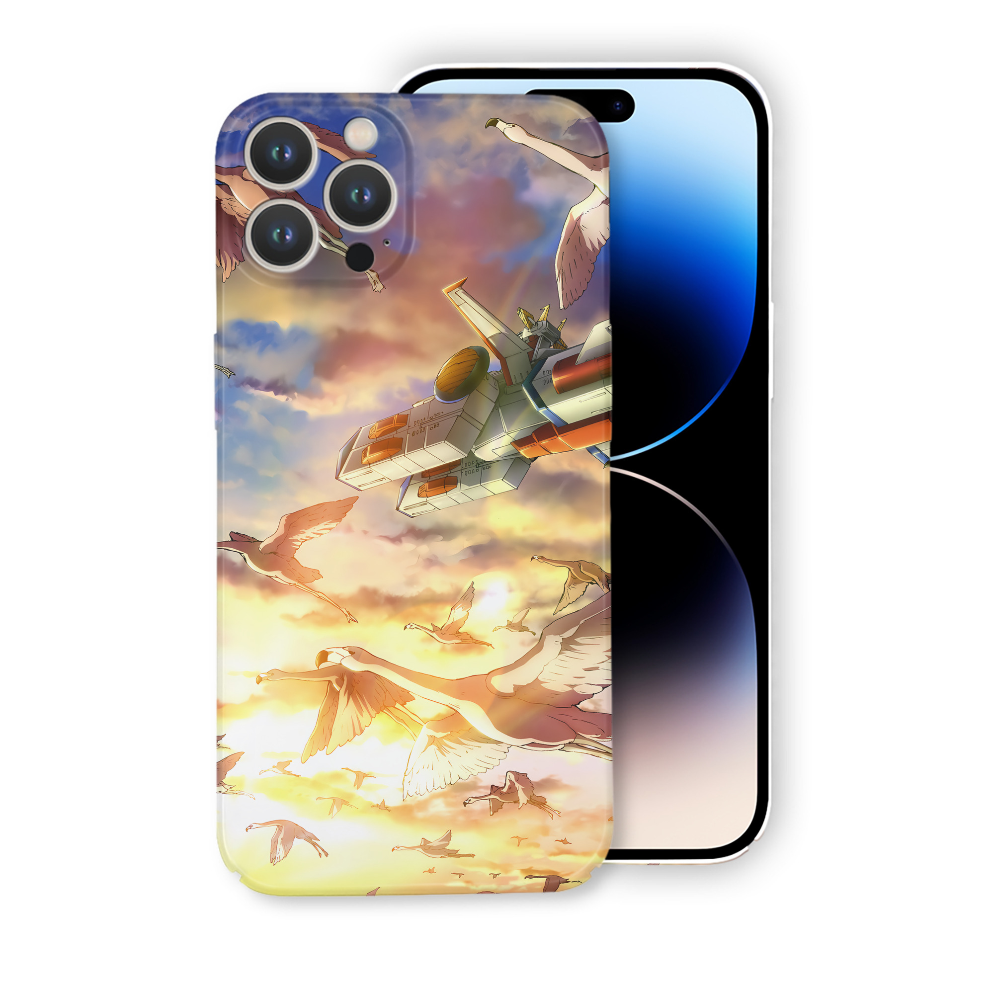 （画像用） 機動戦士ガンダム Mobile Suit Gundam 【iPhone 14シリーズ対応】ハードケース